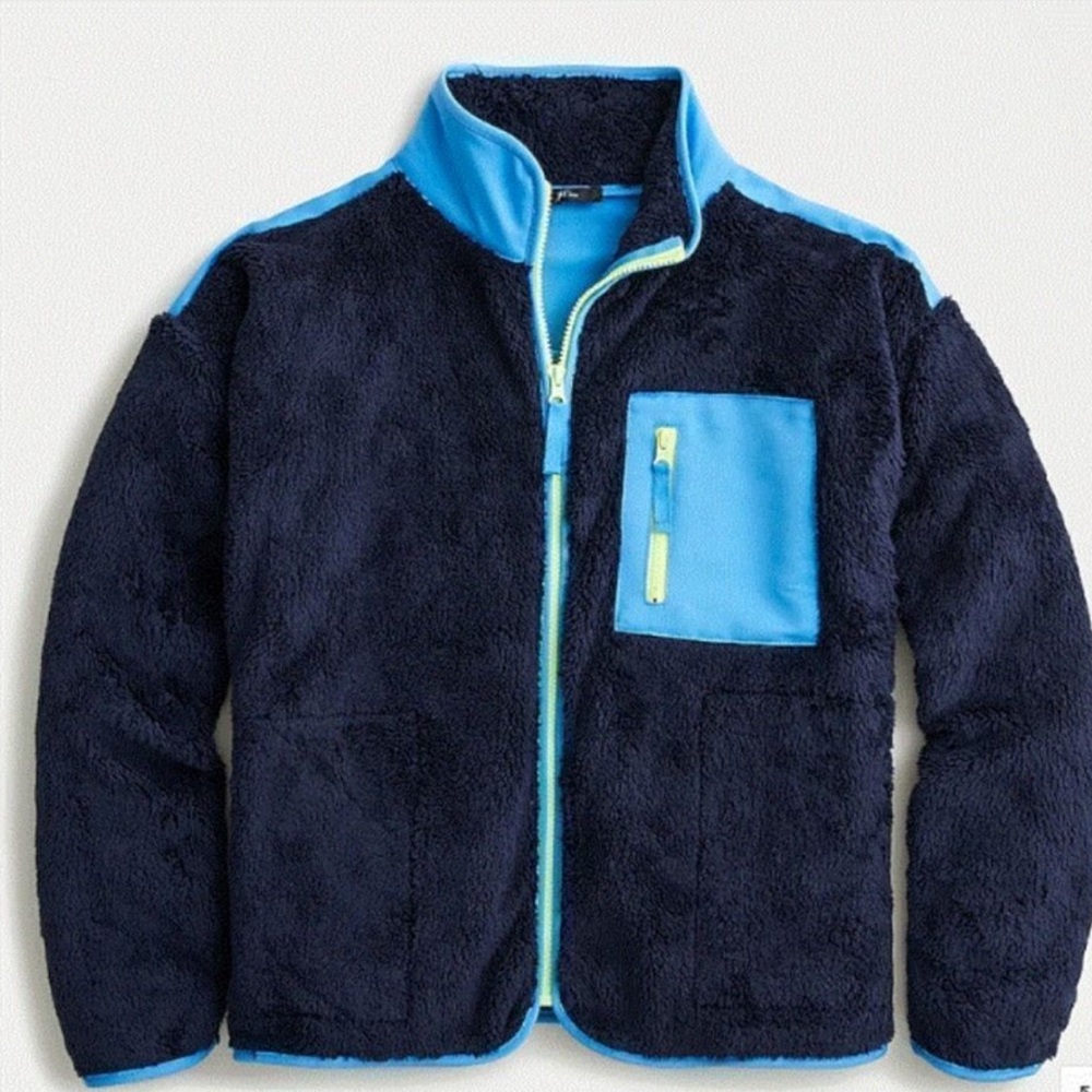J. Crew Superplush Sherpa Jacket NWT